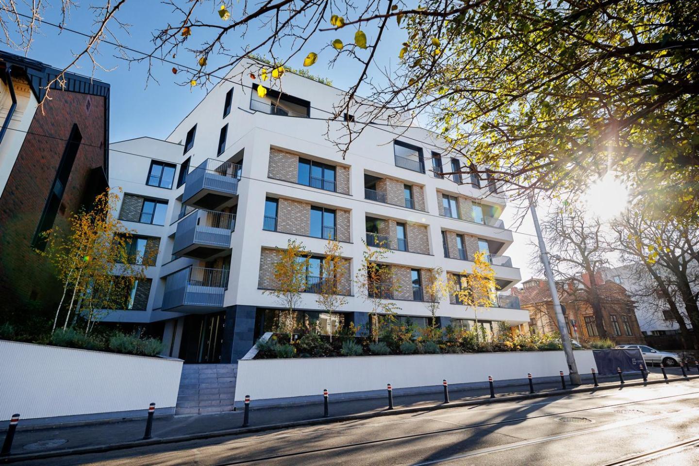 The Corner Luxe Apartment Bukarest Eksteriør billede