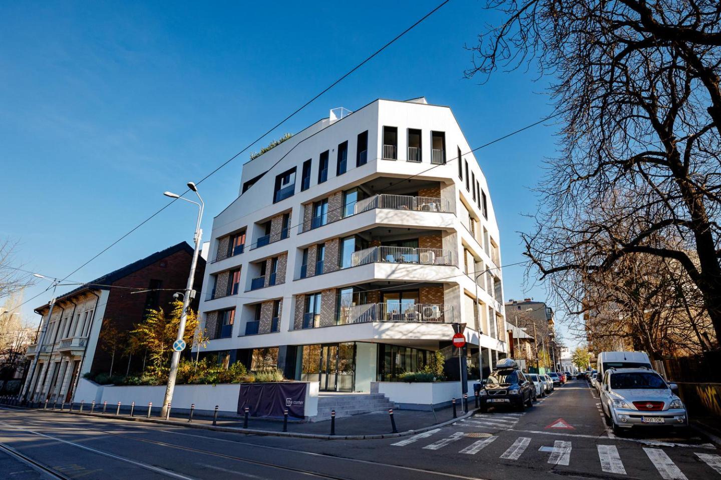 The Corner Luxe Apartment Bukarest Eksteriør billede